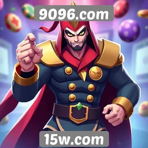 Variedade de jogos disponíveis no 9096.com